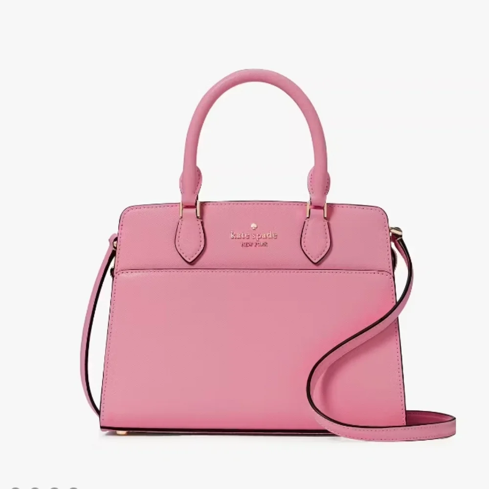 Kate Spade Madison Safiano Leather Satchel